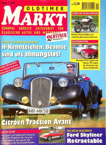 Oldtimer Markt 11/1997