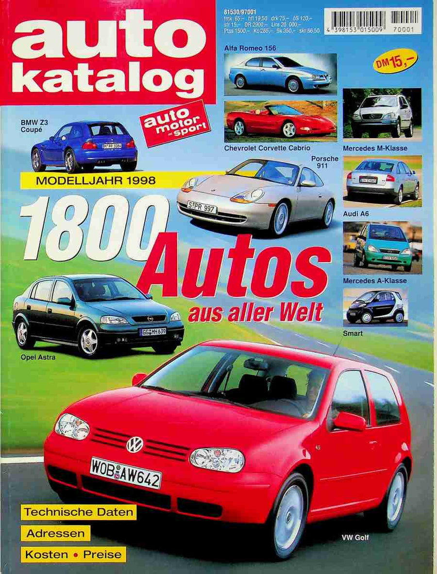 Autokatalog 11/1998