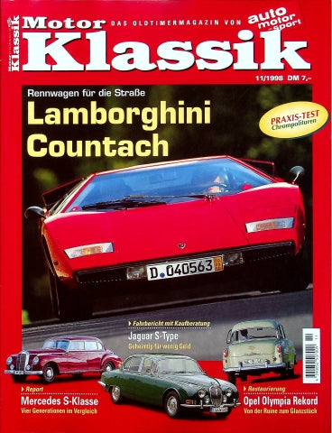 Motor Klassik 11/1998