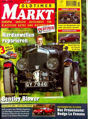 Oldtimer Markt 11/1999
