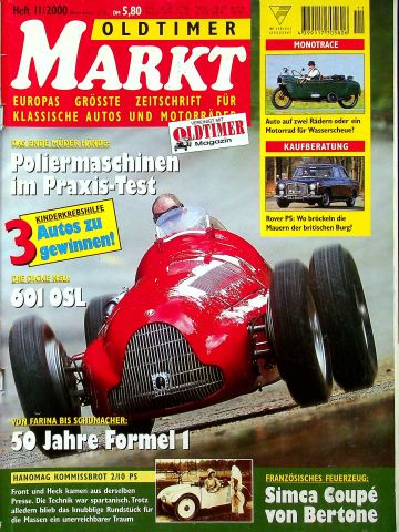 Oldtimer Markt 11/2000