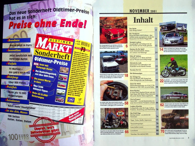 Oldtimer Praxis 11/2001