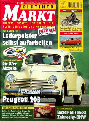 Oldtimer Markt 11/2002