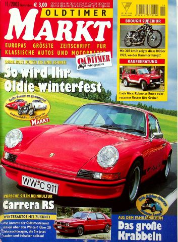 Oldtimer Markt 11/2003