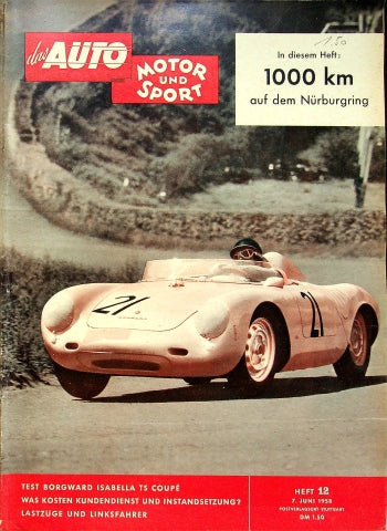 Auto Motor und Sport 12/1958
