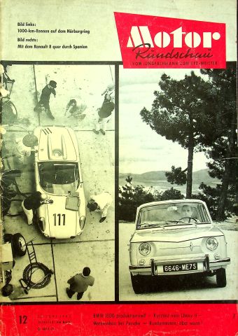 Motor Rundschau 12/1962