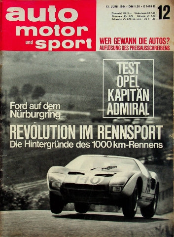 Auto Motor und Sport 12/1964