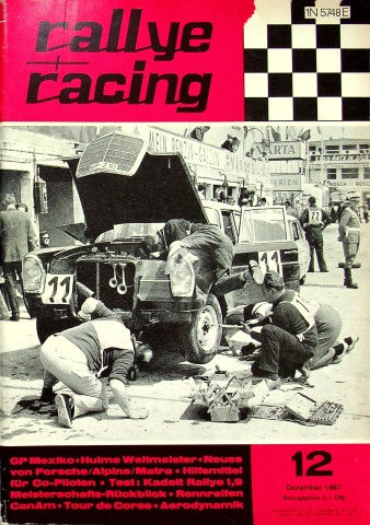 Rallye Racing 12/1967