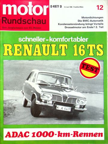 Motor Rundschau 12/1968