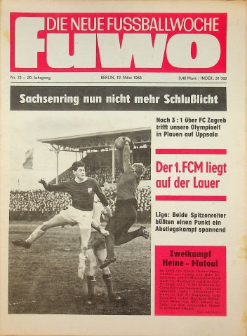 Fuwo Fussballwoche 12/1968