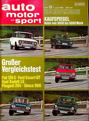 Auto Motor und Sport 12/1969