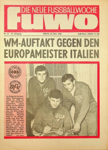 Fuwo Fussballwoche 12/1969