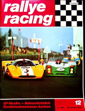 Rallye Racing 12/1970