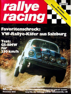 Rallye Racing 12/1972
