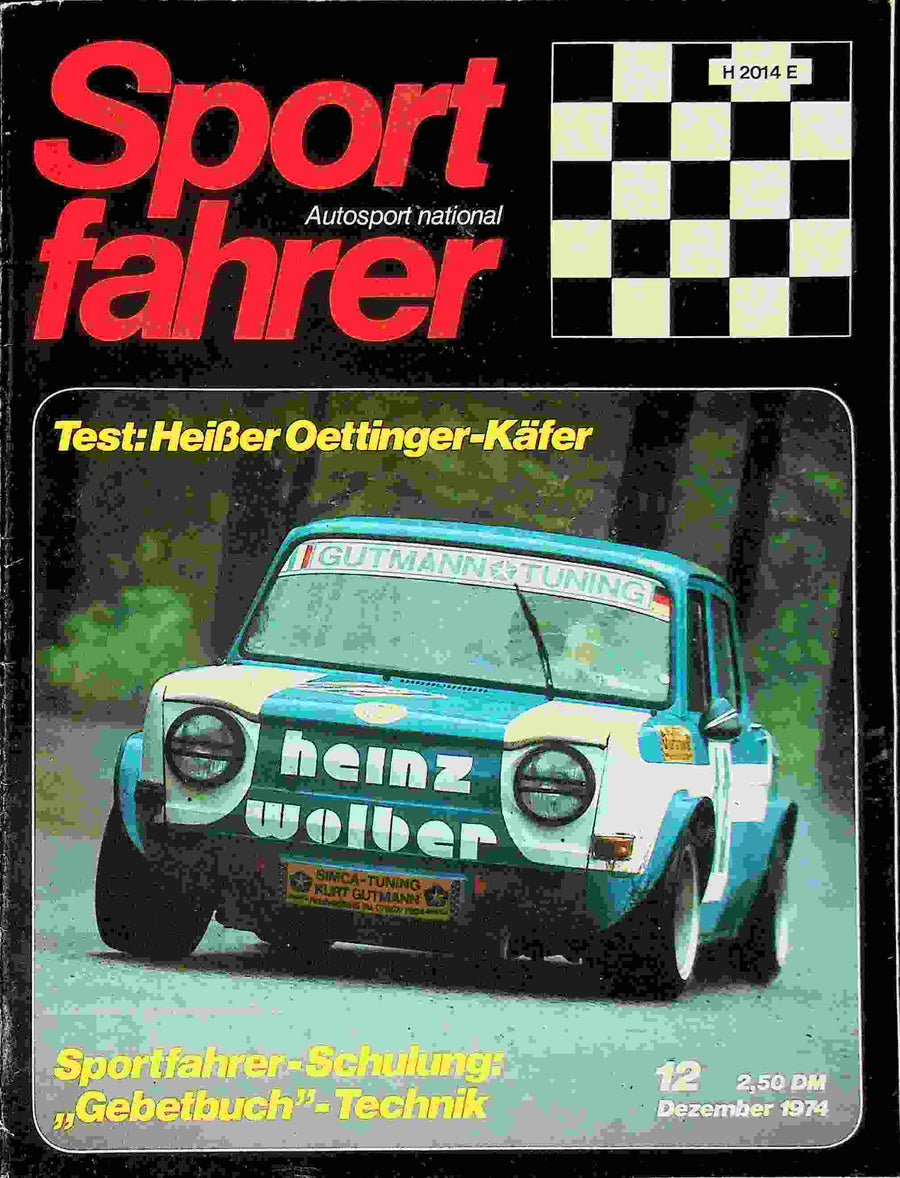 Sport Fahrer 12/1974