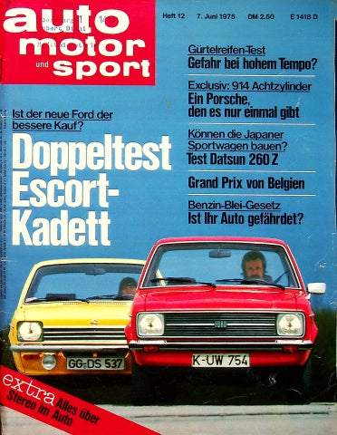 Auto Motor und Sport 12/1975