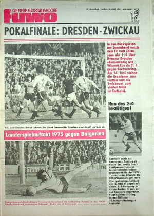 Fuwo Fussballwoche 12/1975