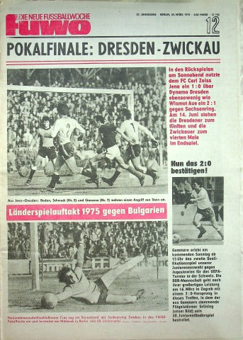 Fuwo Fussballwoche 12/1975