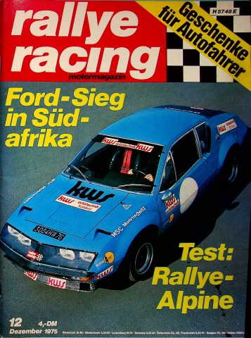 Rallye Racing 12/1975