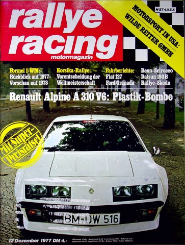 Rallye Racing 12/1977