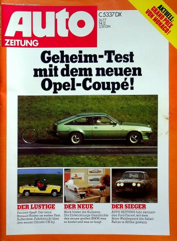 Autozeitung 12/1977