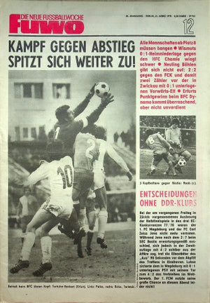 Fuwo Fussballwoche 12/1978