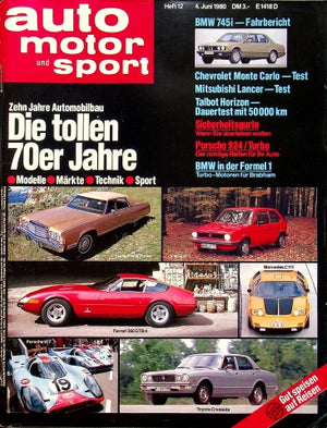 Auto Motor und Sport 12/1980