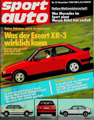 Sport Auto 12/1980