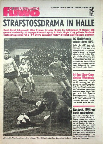 Fuwo Fussballwoche 12/1980