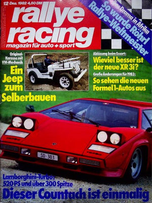 Rallye Racing 12/1982