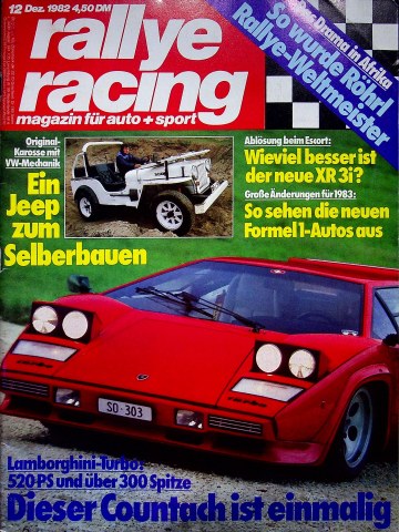 Rallye Racing 12/1982