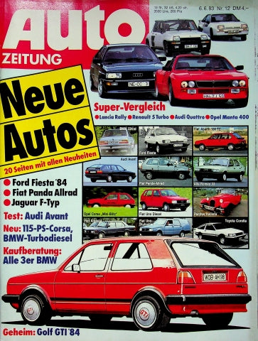 Autozeitung 12/1983