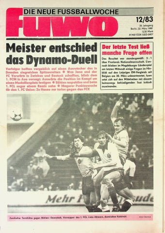 Fuwo Fussballwoche 12/1983