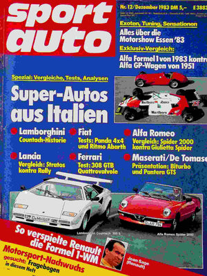 Sport Auto 12/1983