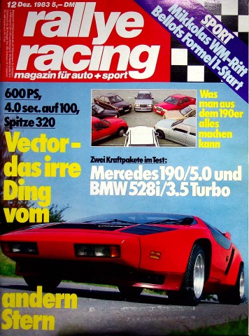 Rallye Racing 12/1983