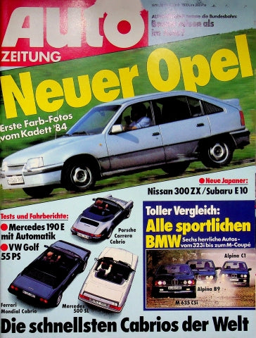 Autozeitung 12/1984