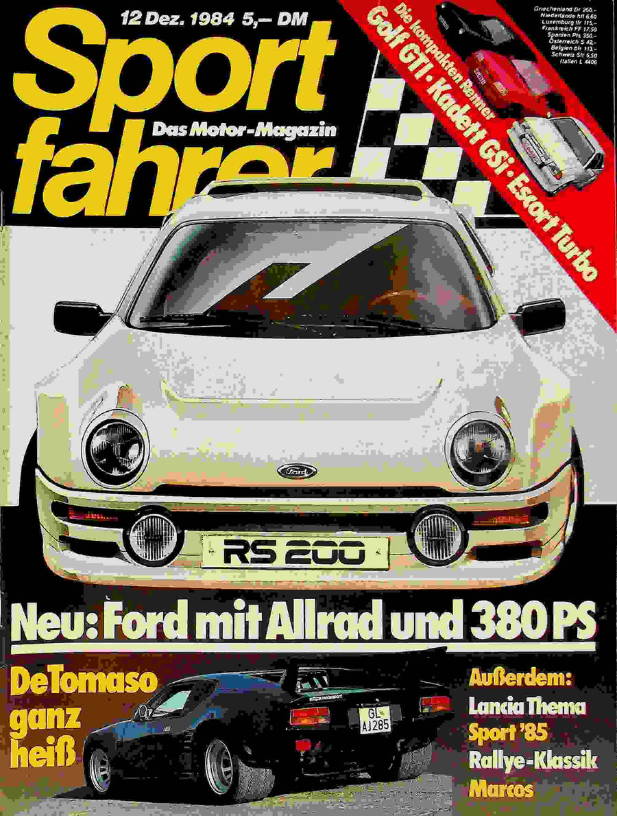 Sport Fahrer 12/1984