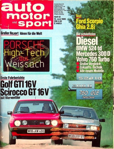 Auto Motor und Sport 12/1985
