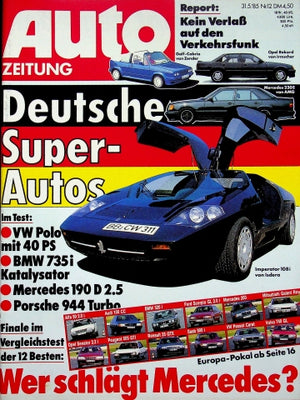 Autozeitung 12/1985