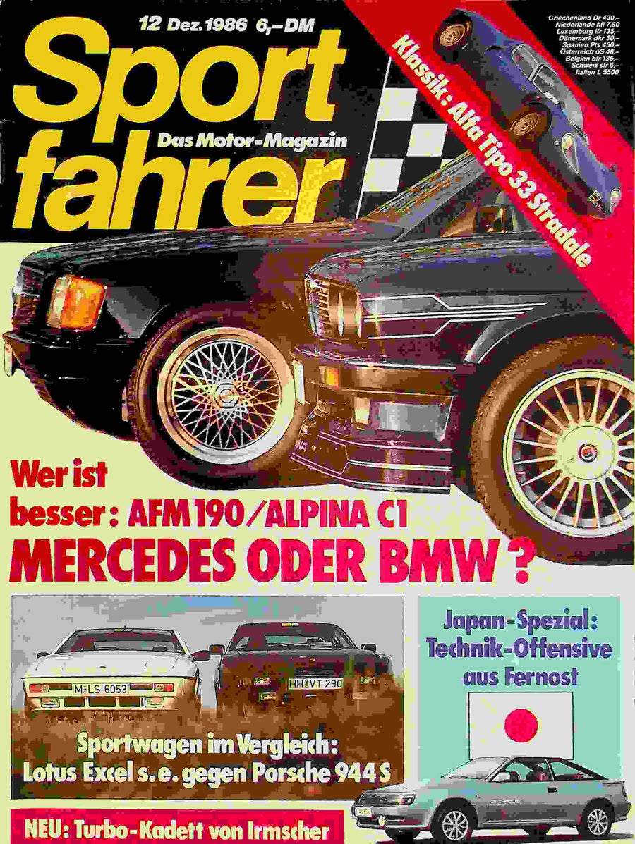 Sport Fahrer 12/1986