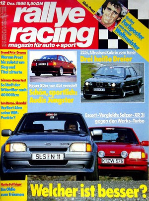 Rallye Racing 12/1986