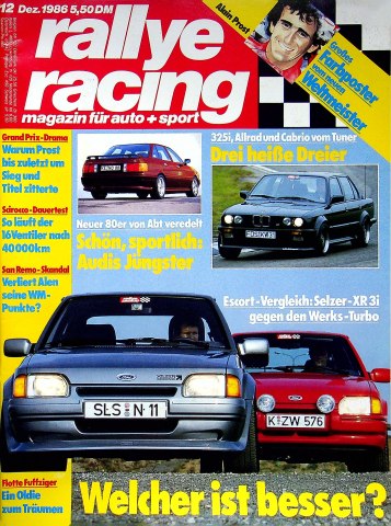 Rallye Racing 12/1986