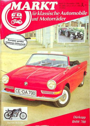 Oldtimer Markt 12/1986