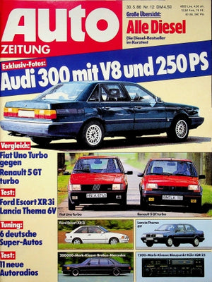 Autozeitung 12/1986