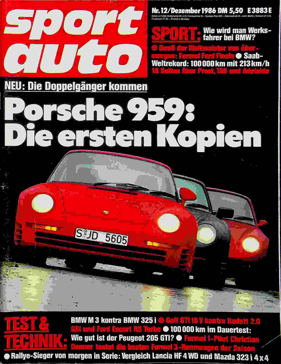 Sport Auto 12/1986