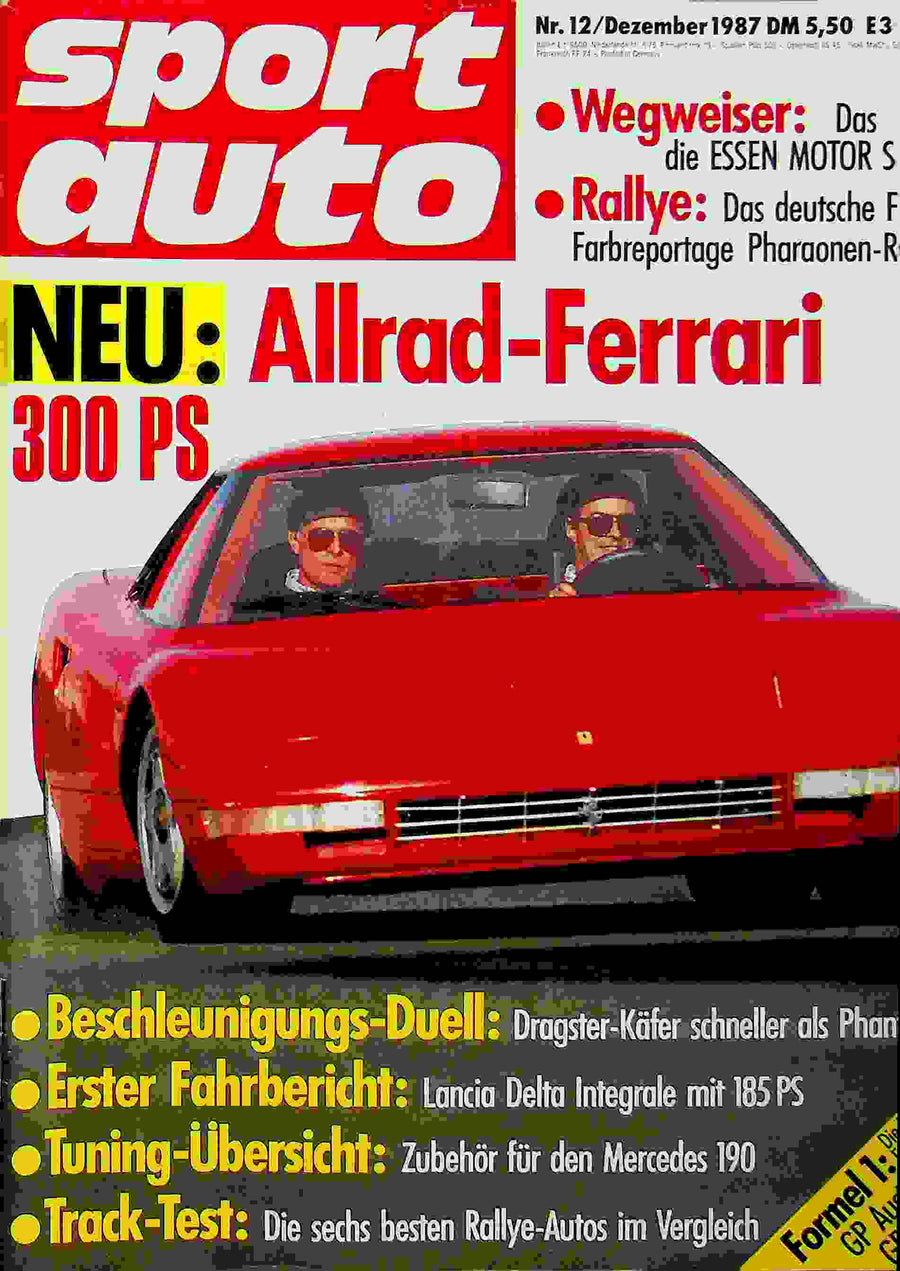 Sport Auto 12/1987