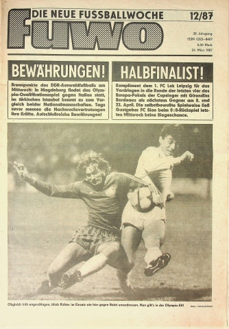 Fuwo Fussballwoche 12/1987