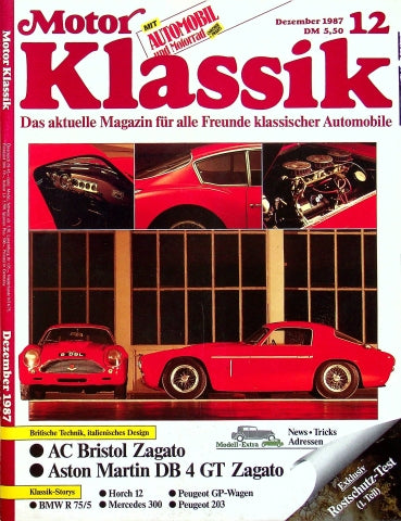 Motor Klassik 12/1987