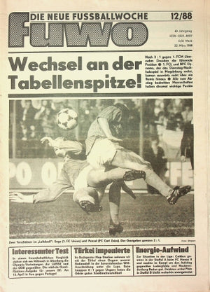 Fuwo Fussballwoche 12/1988
