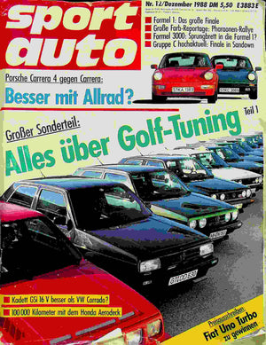 Sport Auto 12/1988